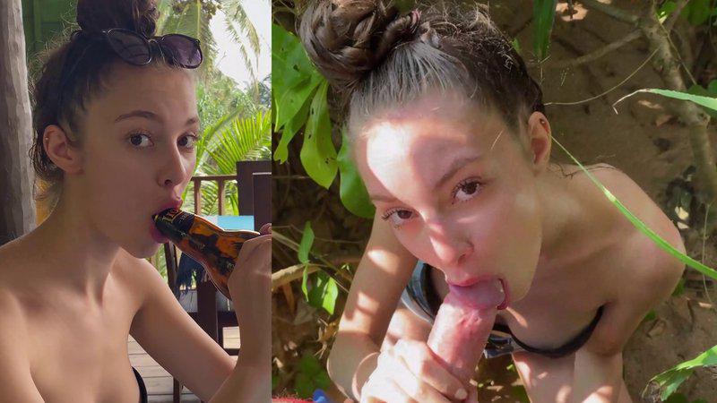 Solazola Exclusive Vacation Blowjob Scene